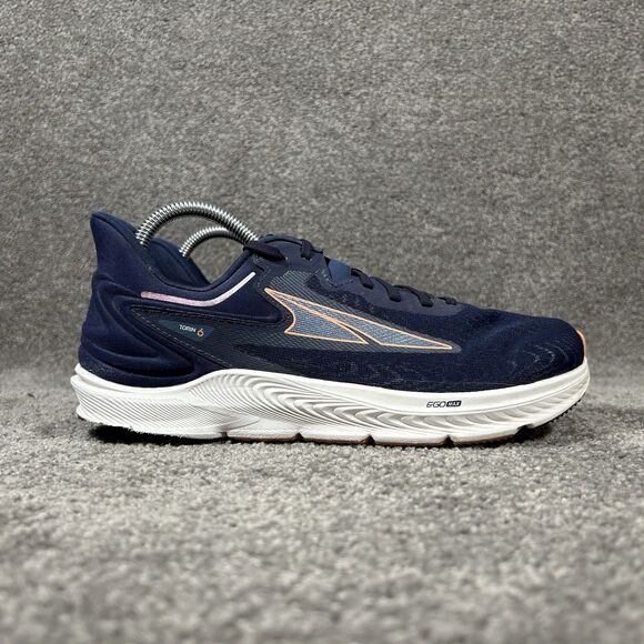 Altra Torin 6 AL0A7R78447 Women’s Size 8.5 Navy Blue Athletic Running Shoes Used - Picture 1 of 14